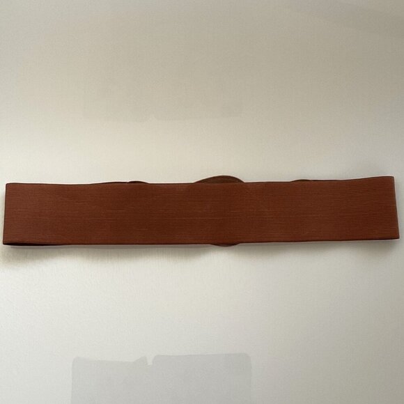 VINTAGE WIDE ELASTIC WAIST BELT - Picture 4 of 8